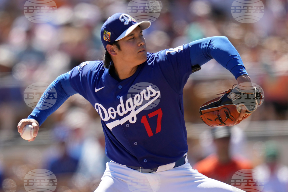 Giants Dodgers Spring Baseball