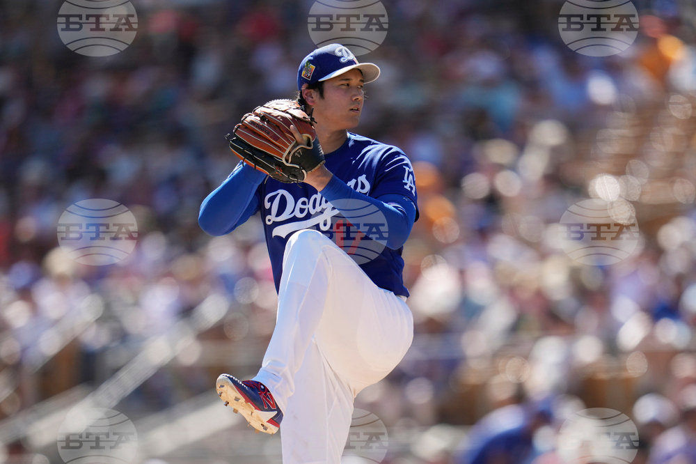 Giants Dodgers Spring Baseball