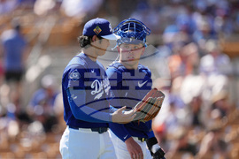 Giants Dodgers Spring Baseball