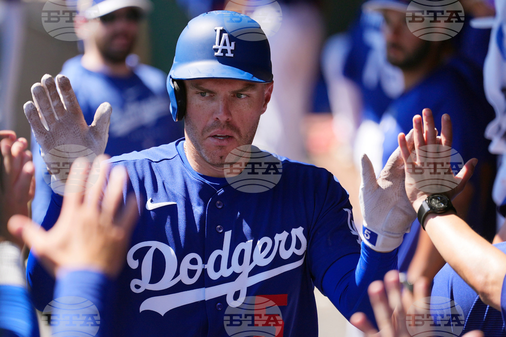 Giants Dodgers Spring Baseball