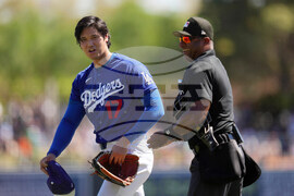 Giants Dodgers Spring Baseball