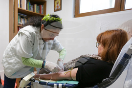 Кръводаряване - Цветница - храм "Рождество Христово"