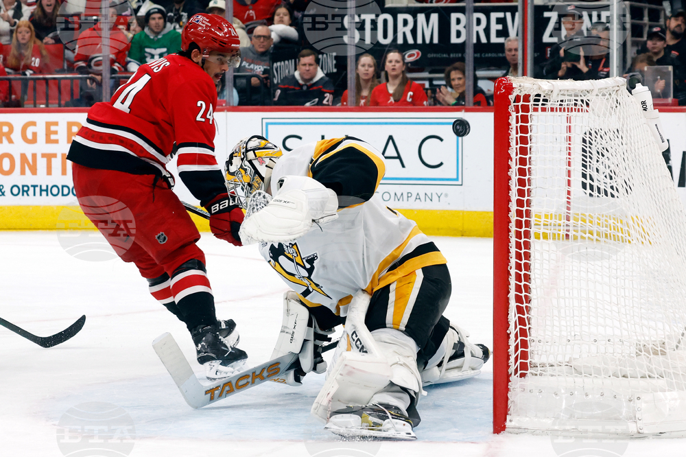 Penguins Hurricanes Hockey