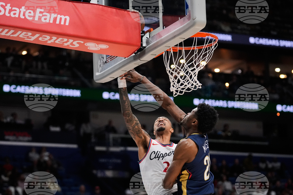 Clippers Pelicans Basketball