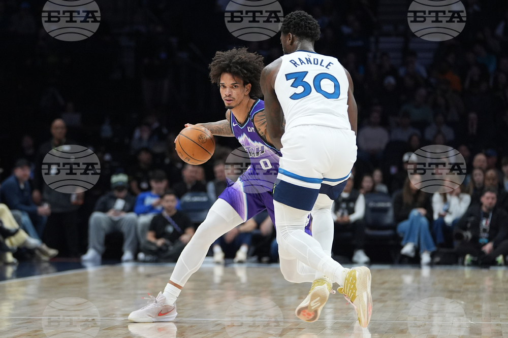 Jazz Timberwolves Basketball