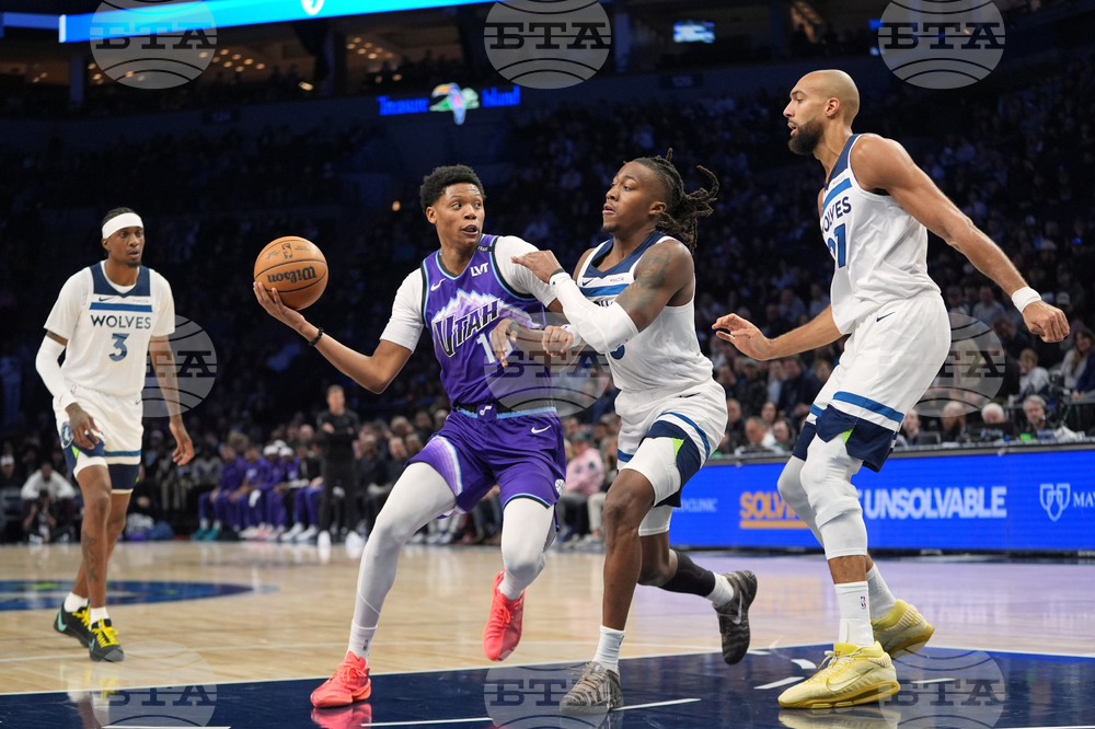 Jazz Timberwolves Basketball