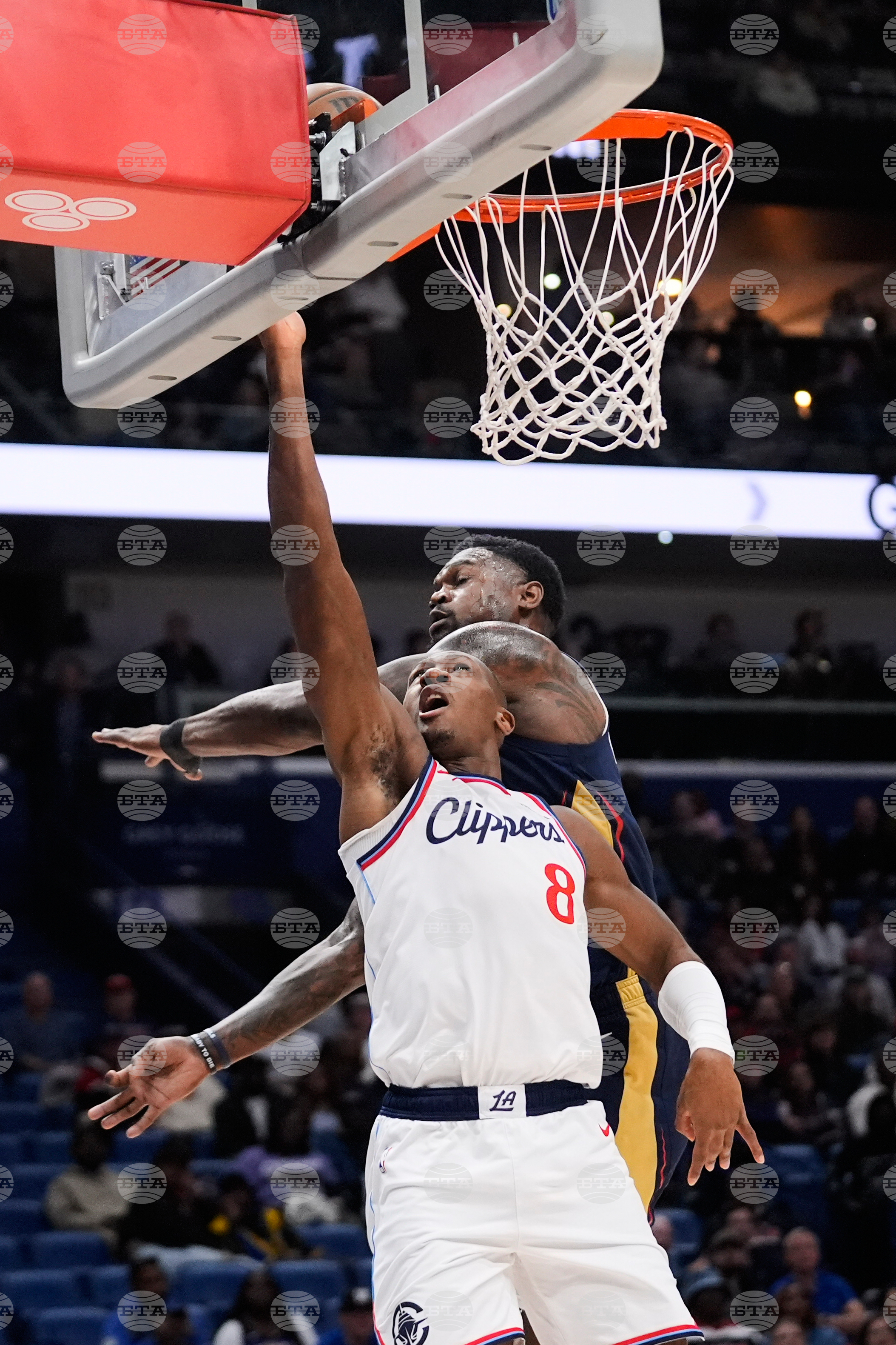 Clippers Pelicans Basketball