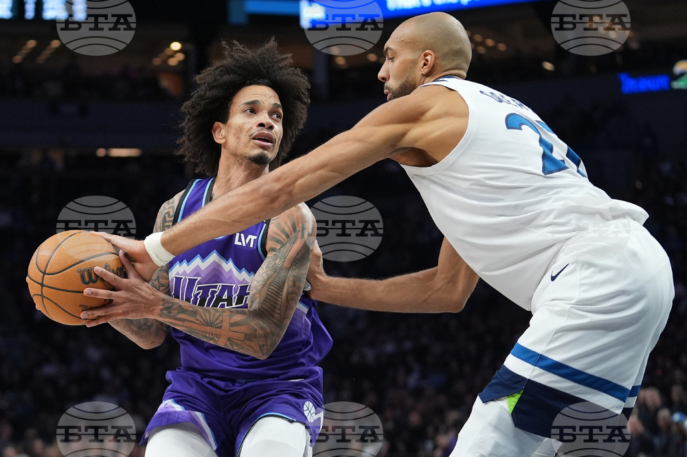 Jazz Timberwolves Basketball