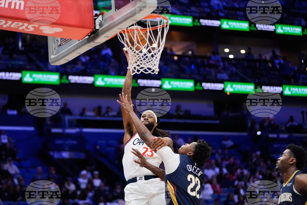 Clippers Pelicans Basketball