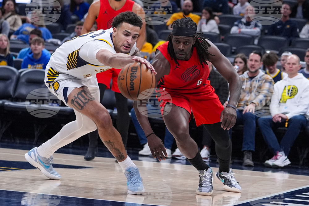 Trail Blazers Pacers Basketball