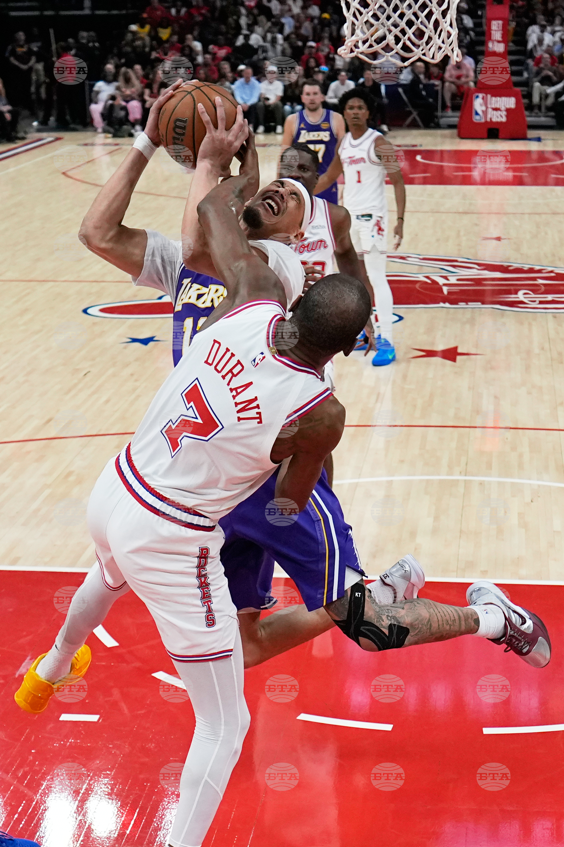 Lakers Rockets Basketball