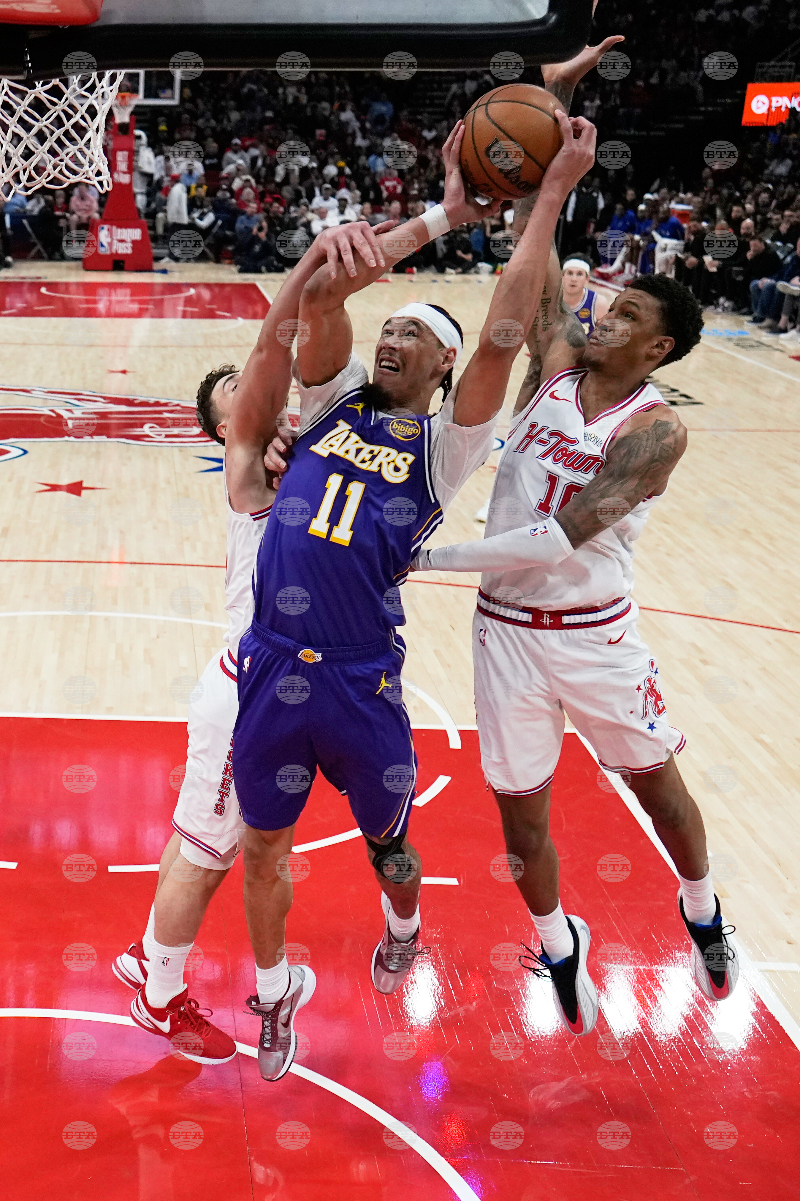 Lakers Rockets Basketball