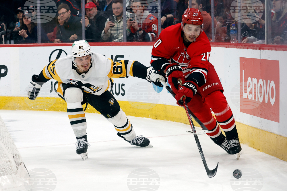 Penguins Hurricanes Hockey