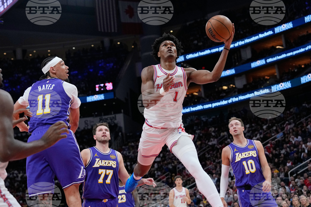 Lakers Rockets Basketball