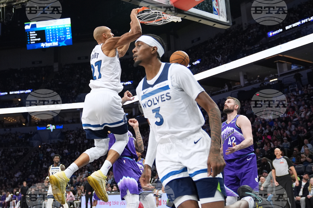 Jazz Timberwolves Basketball