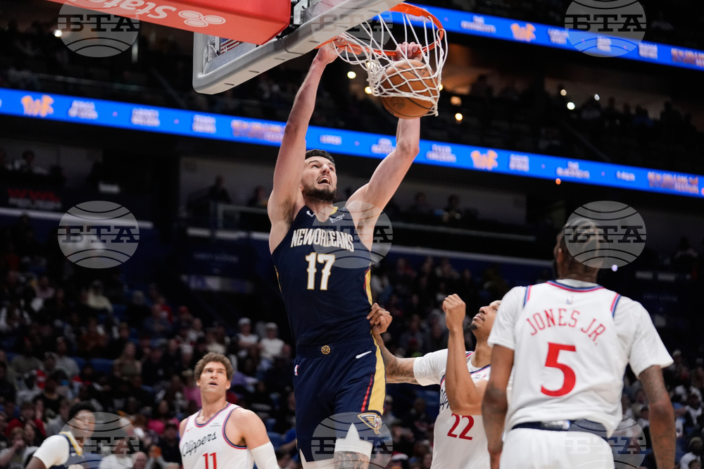 Clippers Pelicans Basketball