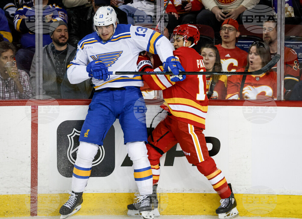 Blues Flames Hockey