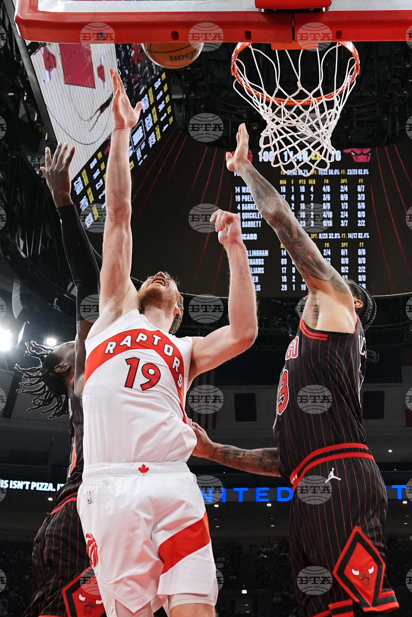 Raptors Bulls Basketball