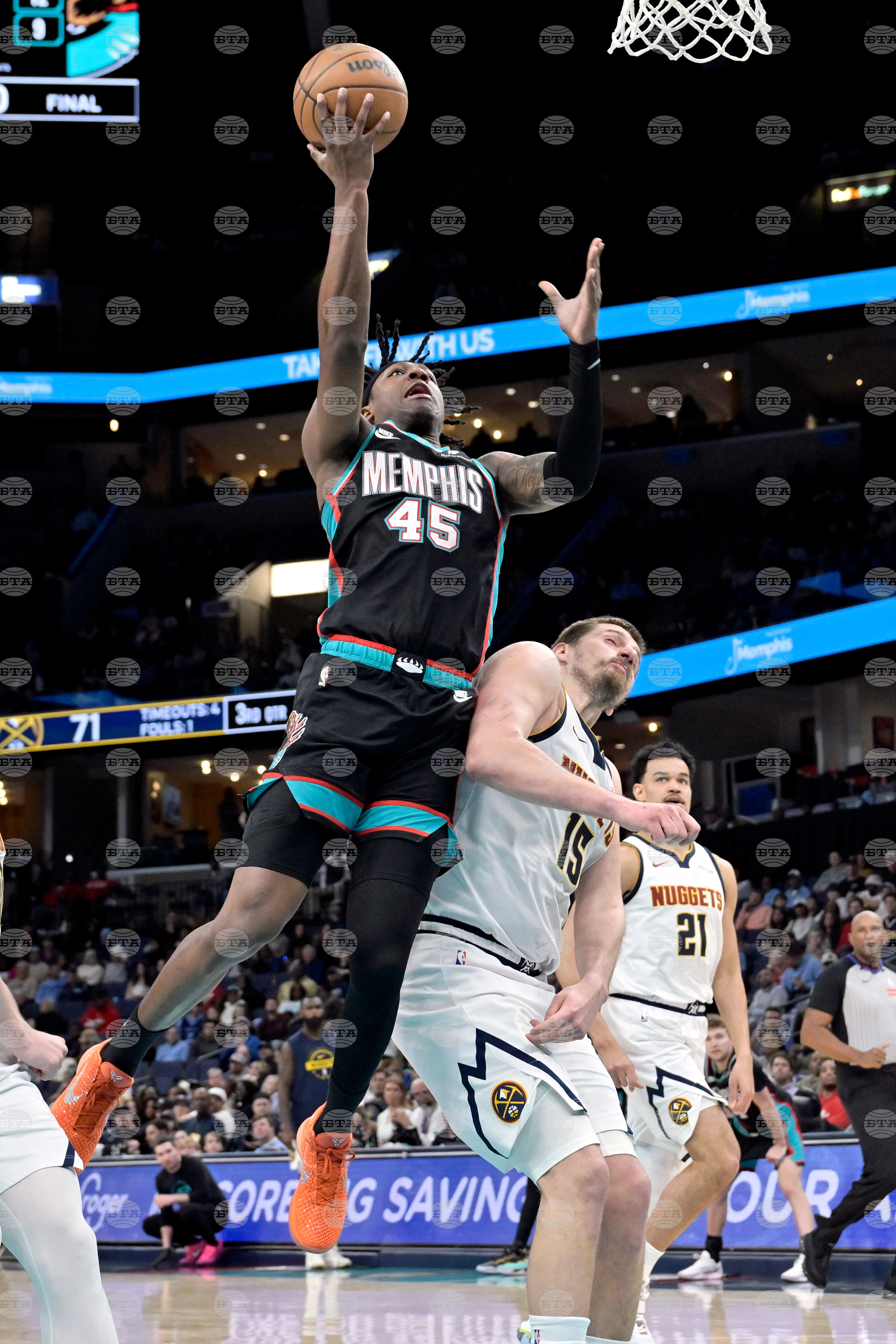 Nuggets Grizzlies Basketball