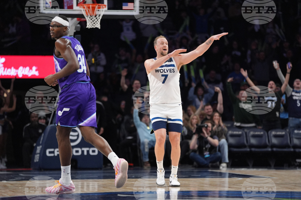 Jazz Timberwolves Basketball