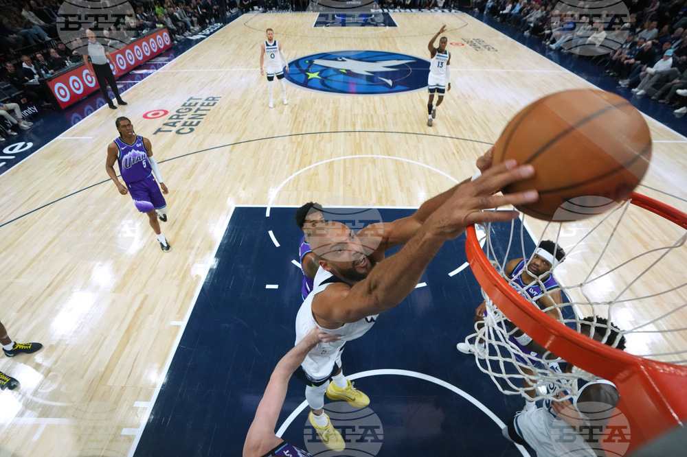 Jazz Timberwolves Basketball