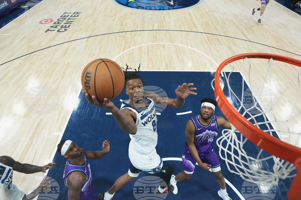 Jazz Timberwolves Basketball