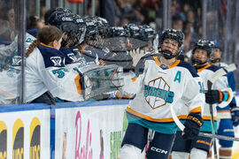 PWHL Sirens Goldeneyes Hockey