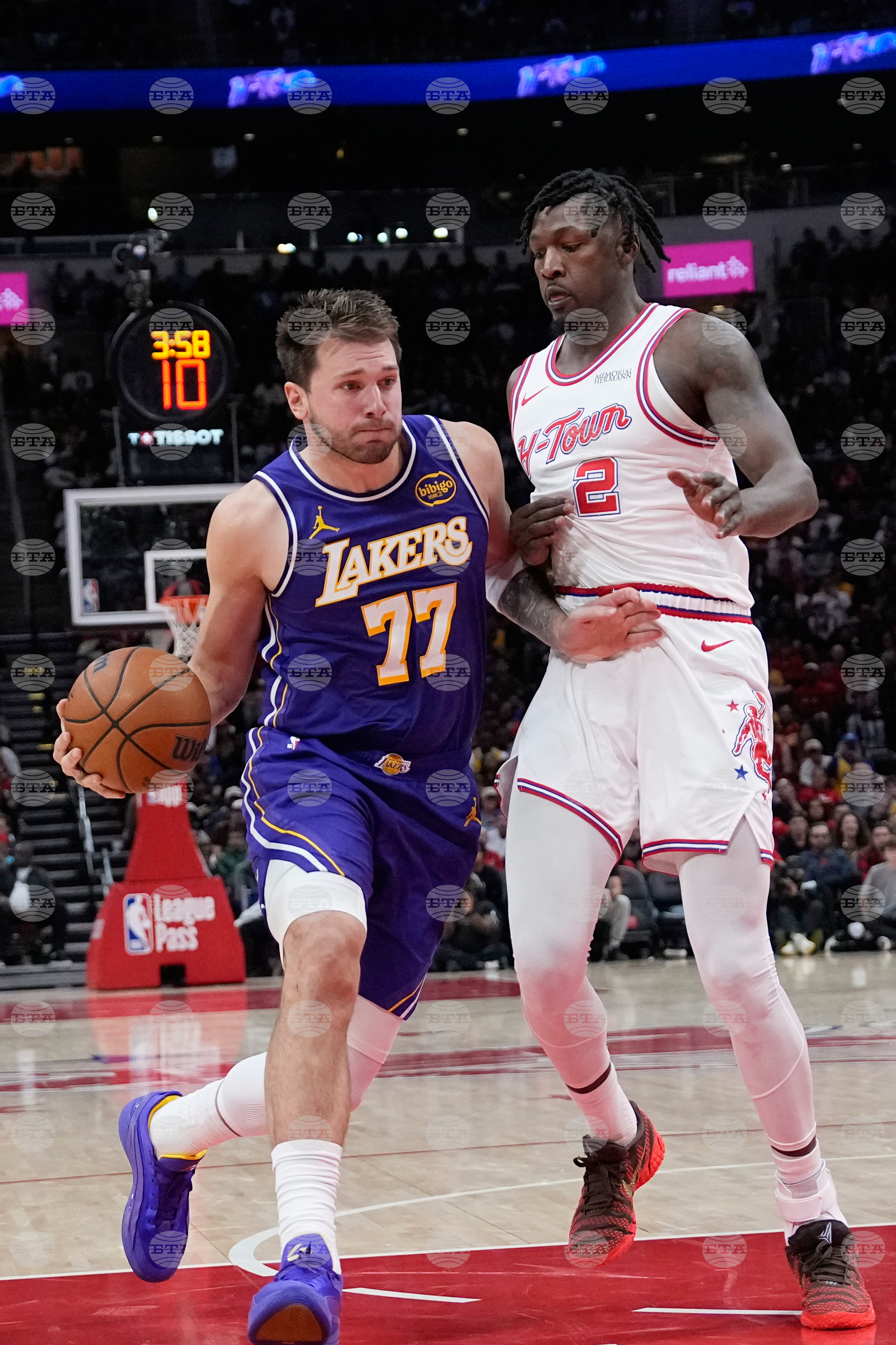 Lakers Rockets Basketball