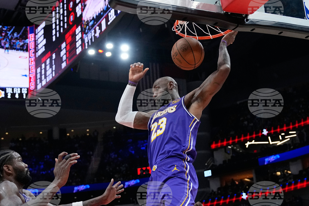 Lakers Rockets Basketball