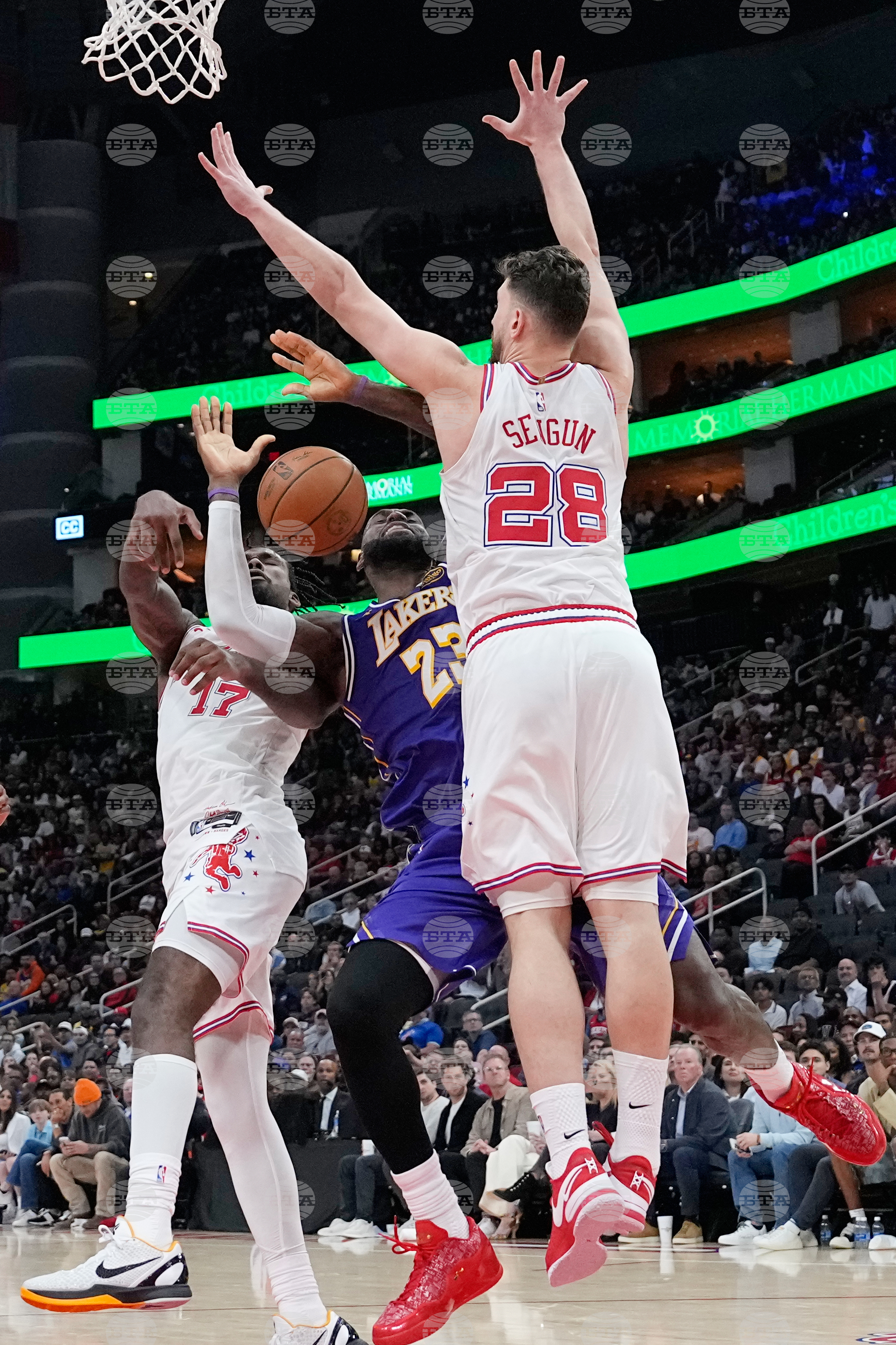 Lakers Rockets Basketball