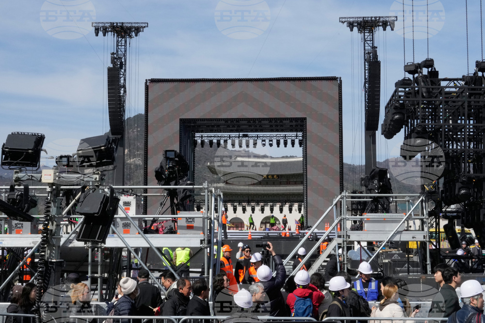 South Korea BTS Landmark Square