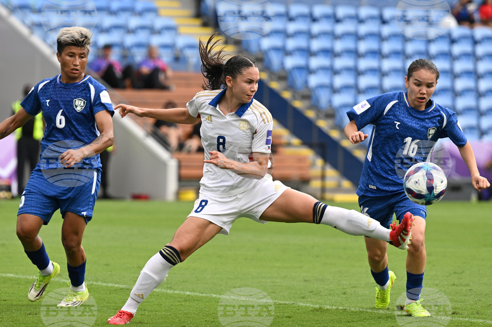 Women's Asian Cup Soccer Uzbekistan Philippines