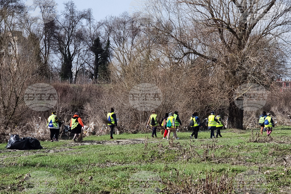 Ямбол - река Тунджа - почистване