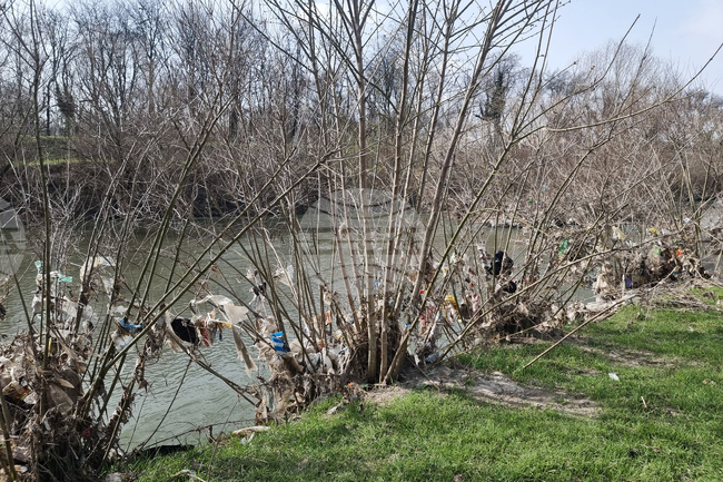 Ямбол - река Тунджа - почистване