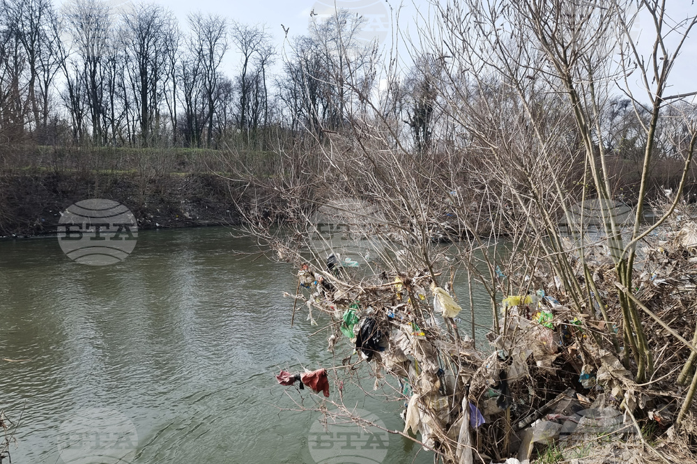 Ямбол - река Тунджа - почистване