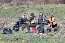 Ямбол - река Тунджа - почистване