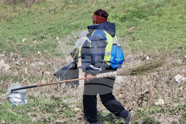 Ямбол - река Тунджа - почистване