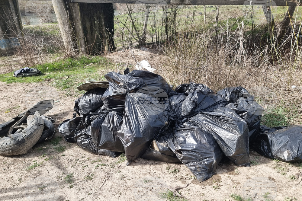 Ямбол - река Тунджа - почистване