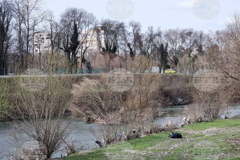 Ямбол - река Тунджа - почистване