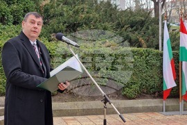 Шумен - Годишнина от Унгарската революция - церемония