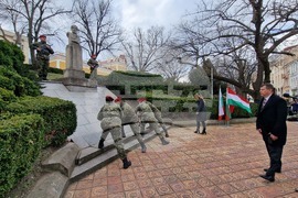 Шумен - Годишнина от Унгарската революция - церемония