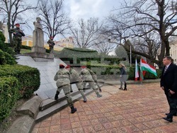 Шумен - Годишнина от Унгарската революция - церемония