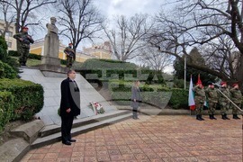 Шумен - Годишнина от Унгарската революция - церемония