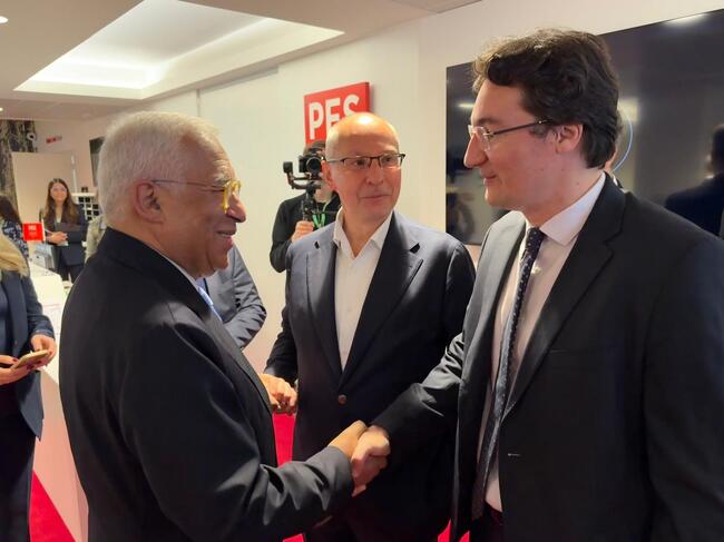 Крум Зарков и председателят на Европейския съвет Антонио Коща обсъдиха сигурността и икономическите предизвикателства в ЕС