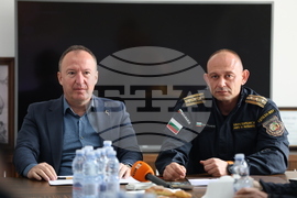 Благоевград - Югозападно държавно предприятие - Регионална дирекция „Пожарна безопасност и защита на населението“ - пресконференция - демонстрация