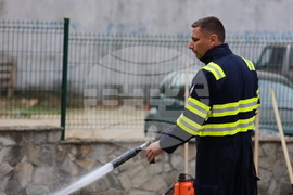 Благоевград - Югозападно държавно предприятие - Регионална дирекция „Пожарна безопасност и защита на населението“ - пресконференция - демонстрация