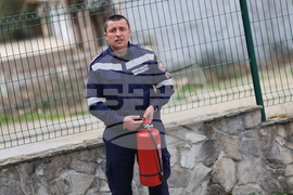 Благоевград - Югозападно държавно предприятие - Регионална дирекция „Пожарна безопасност и защита на населението“ - пресконференция - демонстрация