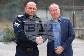 Благоевград - Югозападно държавно предприятие - Регионална дирекция „Пожарна безопасност и защита на населението“ - пресконференция - демонстрация