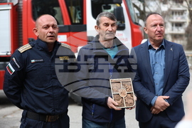 Благоевград - Югозападно държавно предприятие - Регионална дирекция „Пожарна безопасност и защита на населението“ - пресконференция - демонстрация