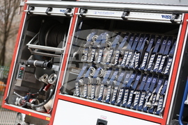 Благоевград - Югозападно държавно предприятие - Регионална дирекция „Пожарна безопасност и защита на населението“ - пресконференция - демонстрация